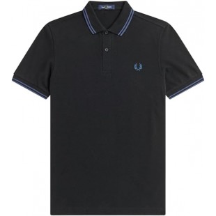 Fred Perry Shirt | Blue Black