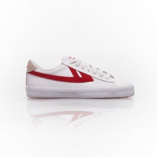 Warrior Dime Leather|White/Red