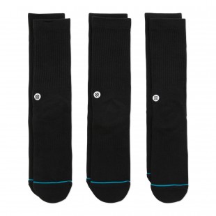 Stance Icon 3 Pack|Black