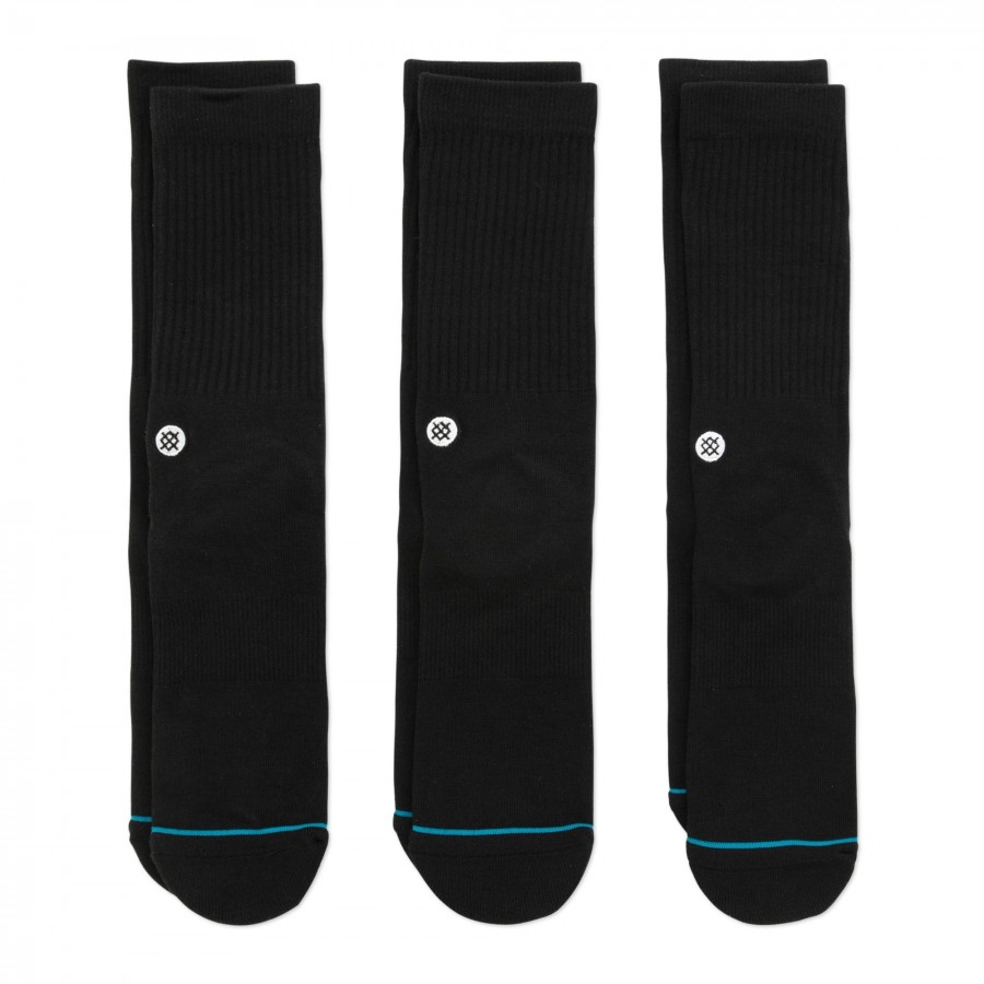 Stance Icon 3 Pack|Black